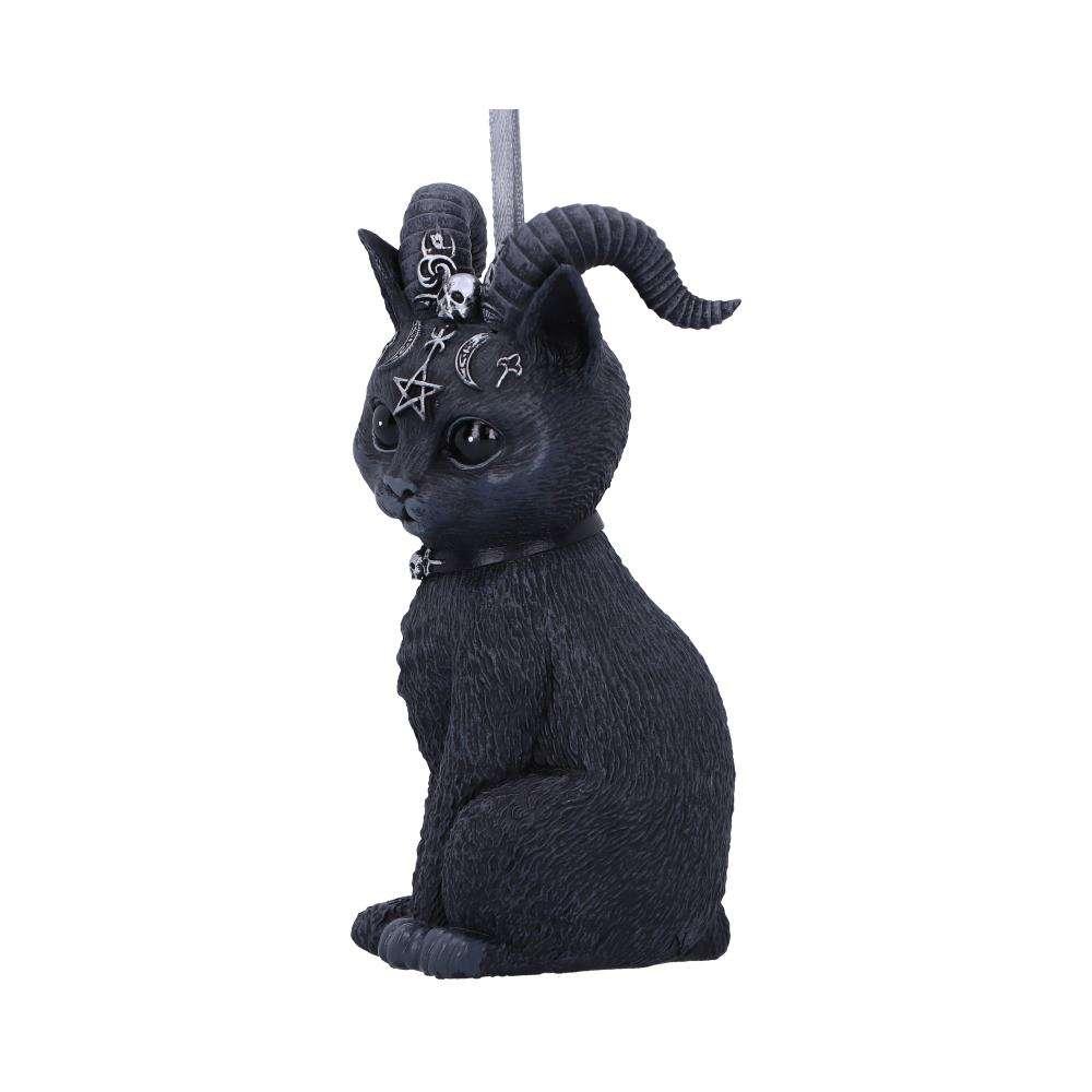 Pawzuph Svart Hornad Katt Hängande Ornament - Robotto