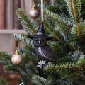 Owlocen Svart Häxa Uggla Hängande Ornament - Robotto