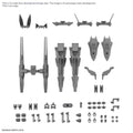 30mm Delar Set 13 Ben Booster Enhet / Trådlöst Vapen Paket 1/144 - Robotto