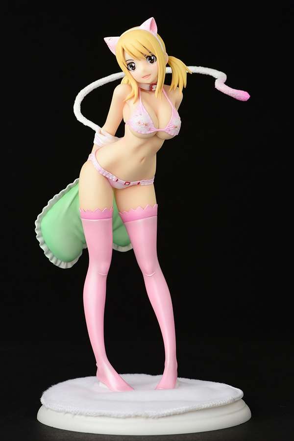 Fairy Tail Lucy Heartfilia Cherry Blossom Cat Figur orcatoys