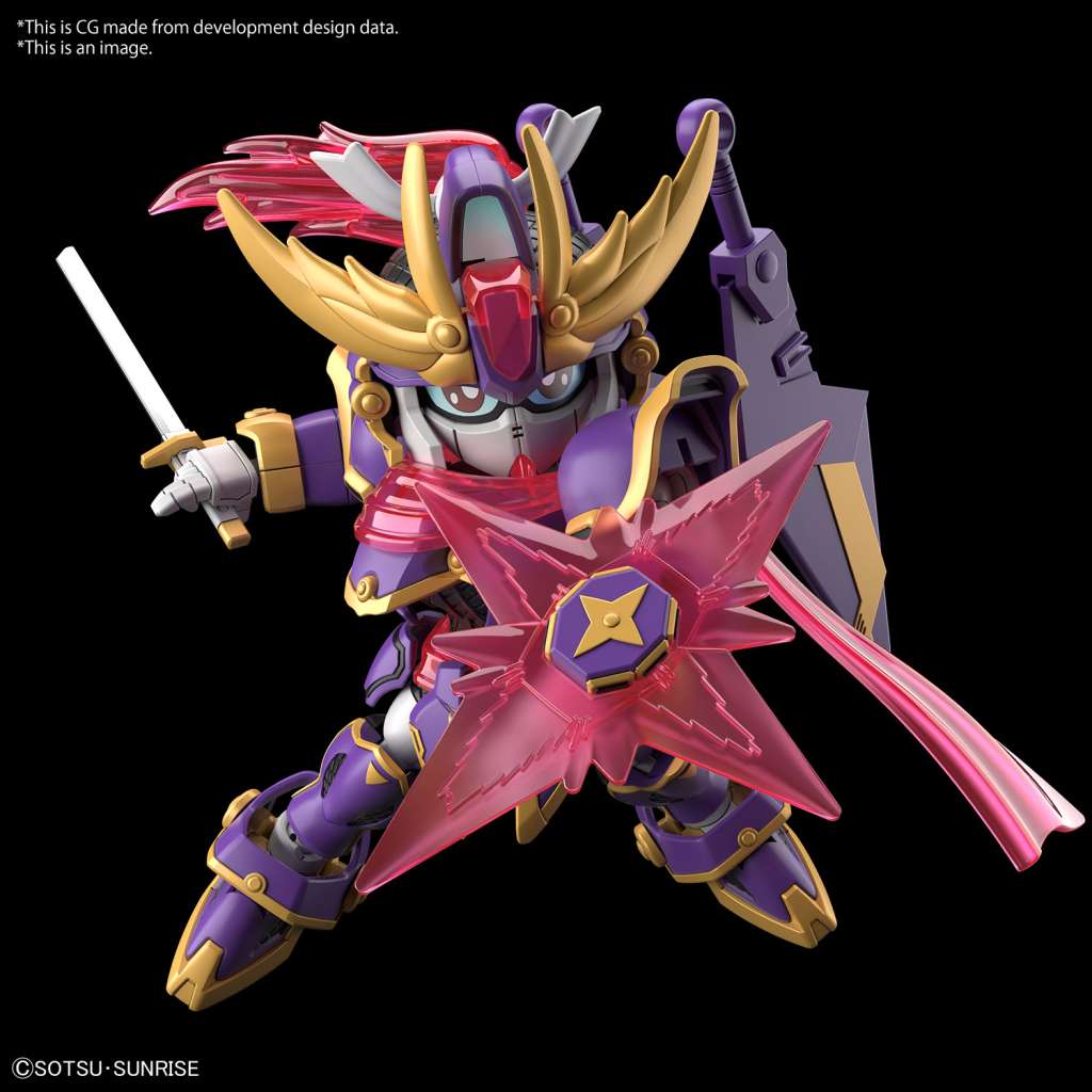 SD Gundam Cross Silhouette F-Kunoichi Kai bandai model kit gunpla