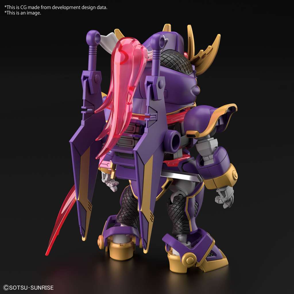 SD Gundam Cross Silhouette F-Kunoichi Kai bandai model kit gunpla