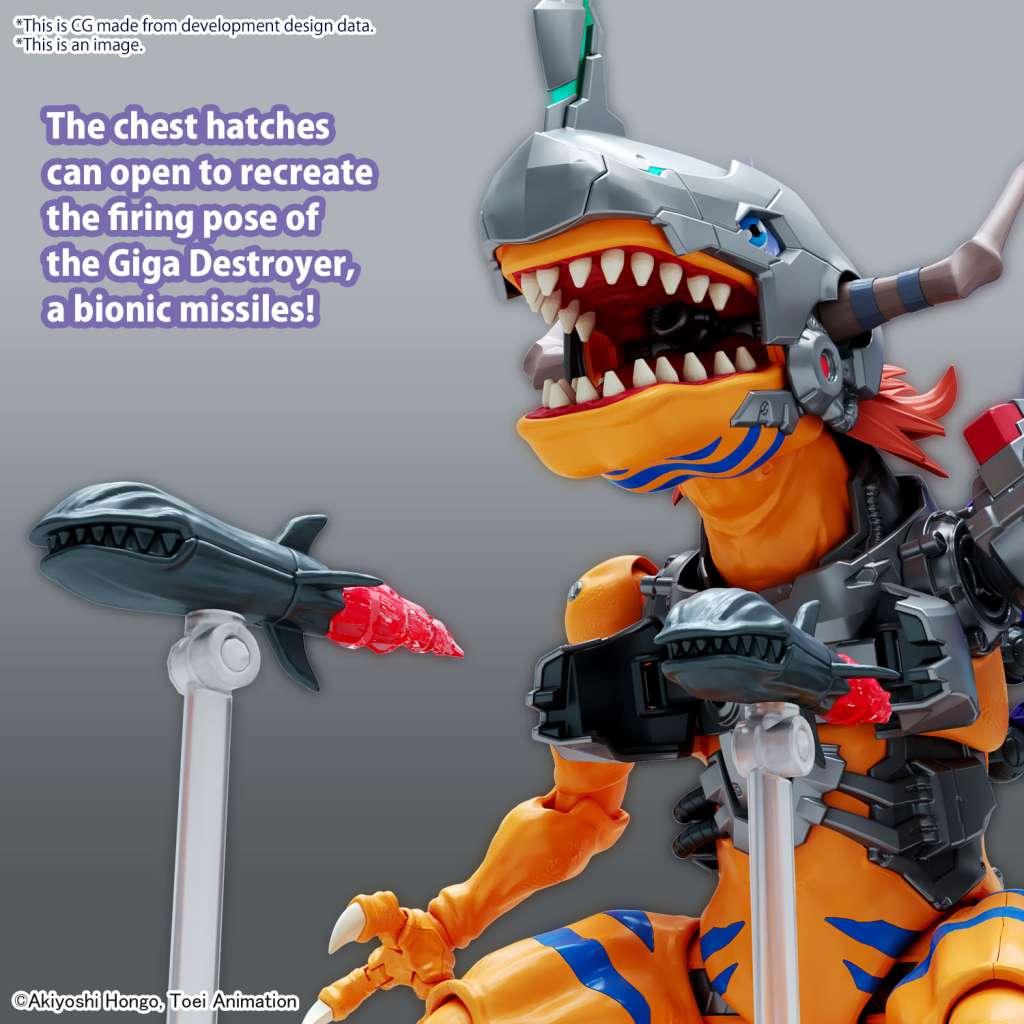Figure Rise Amplified Metalgreymon Vaccine - Robotto