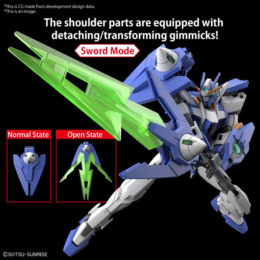 HG Gundam 00 Diver Arc 1/144 - Modellbyggsats bandai model kit gunpla