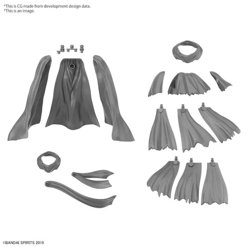 30mm Alternativa Delar Set 14 Multi Cloth 1/144 - Robotto