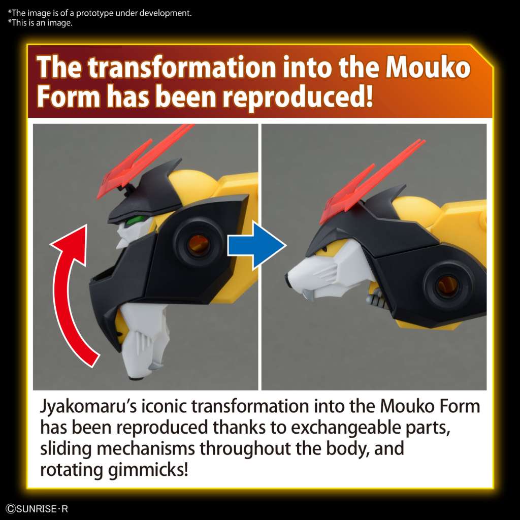 HG Jyakomaru Byggsats och Figur - Perfekt för Samlare bandai model kit gunpla