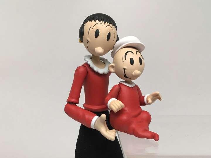 Popeye Wave 1 - Olive Oyl Figur - Robotto