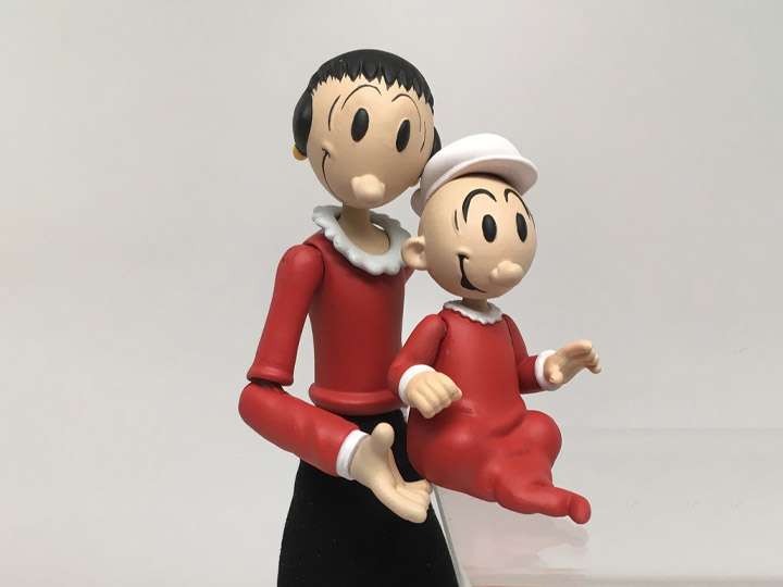 Popeye Wave 1 - Olive Oyl Figur boss fight studio