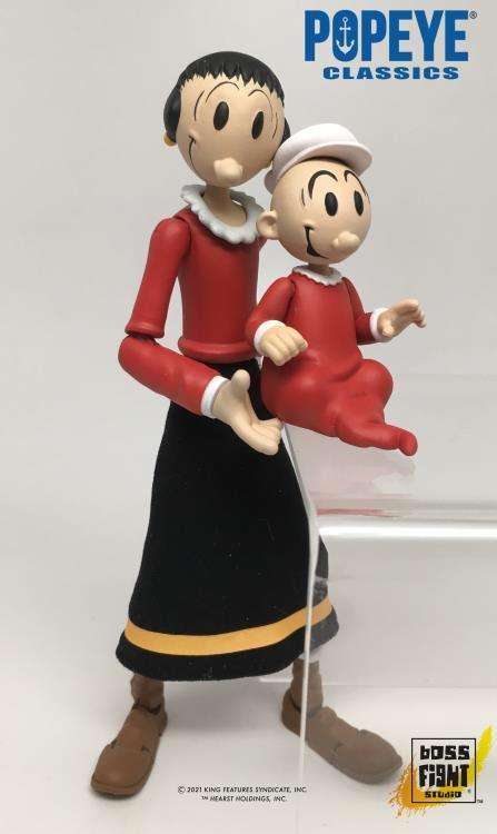 Popeye Wave 1 - Olive Oyl Figur - Robotto