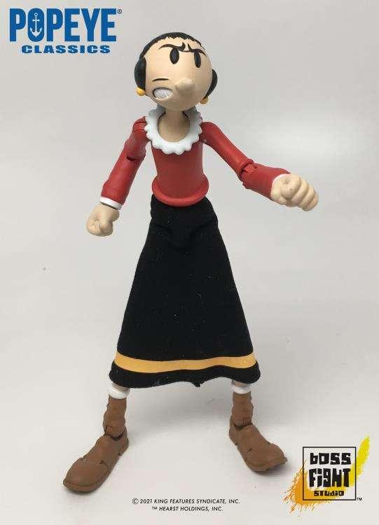 Popeye Wave 1 - Olive Oyl Figur - Robotto