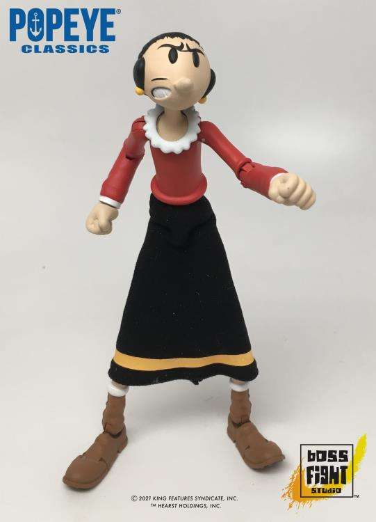 Popeye Wave 1 - Olive Oyl Figur boss fight studio