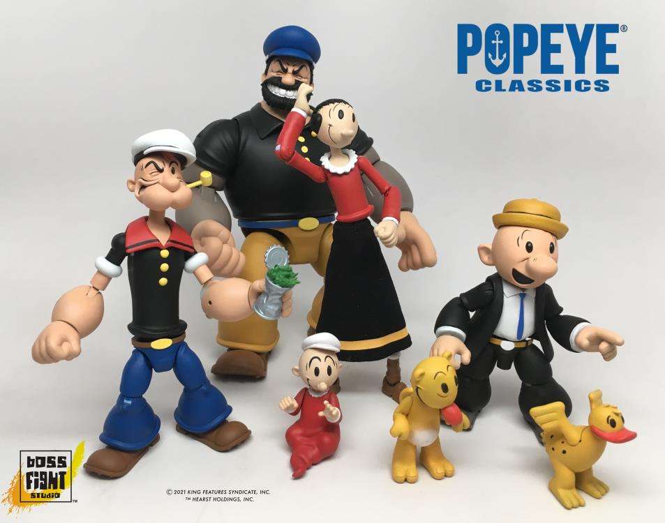 Popeye Wave 1 - Olive Oyl Figur boss fight studio