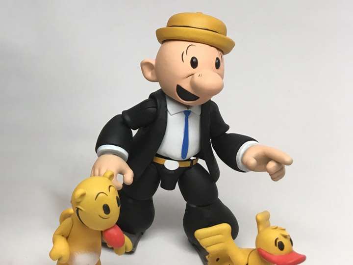 Popeye Wave 1 Castor Oyl Actionfigur boss fight studio