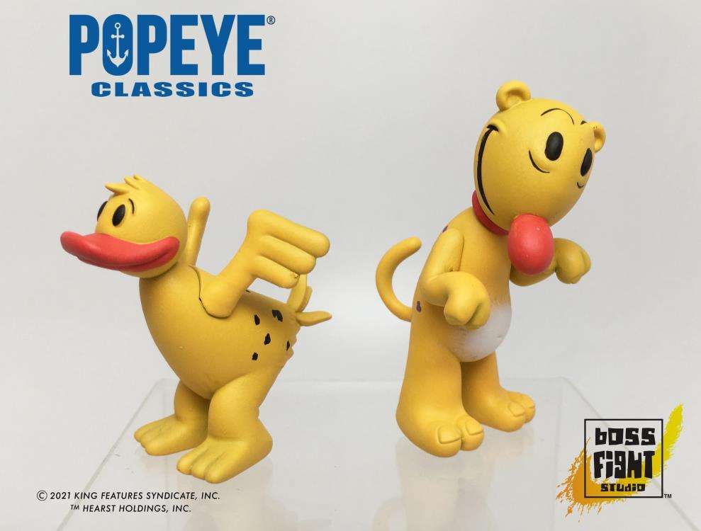 Popeye Wave 1 Castor Oyl Actionfigur boss fight studio