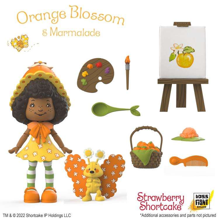 Strawberry Shortcake Orange Blossom Action Figure boss fight studio