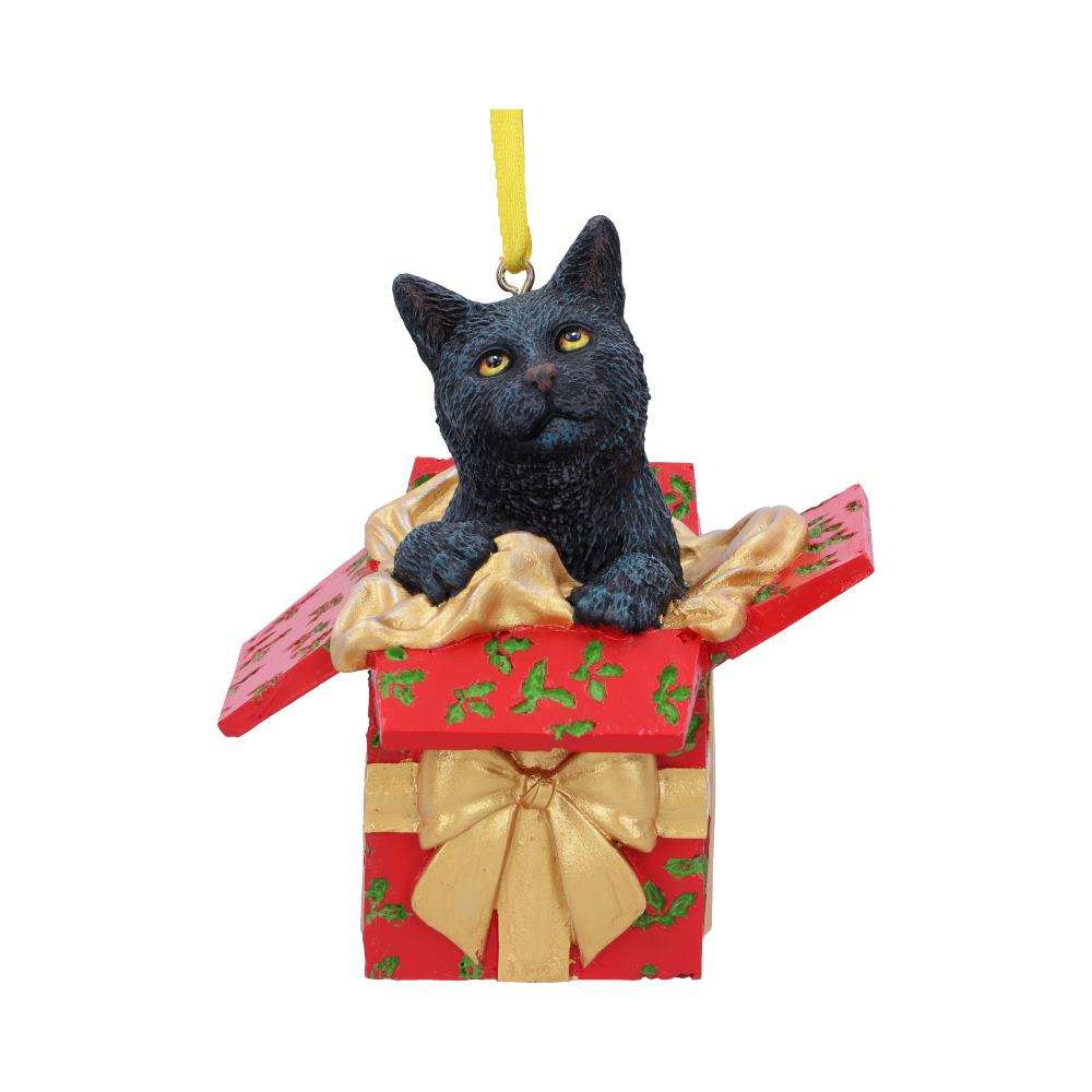 Present Cat Hanging Ornament nemesis now