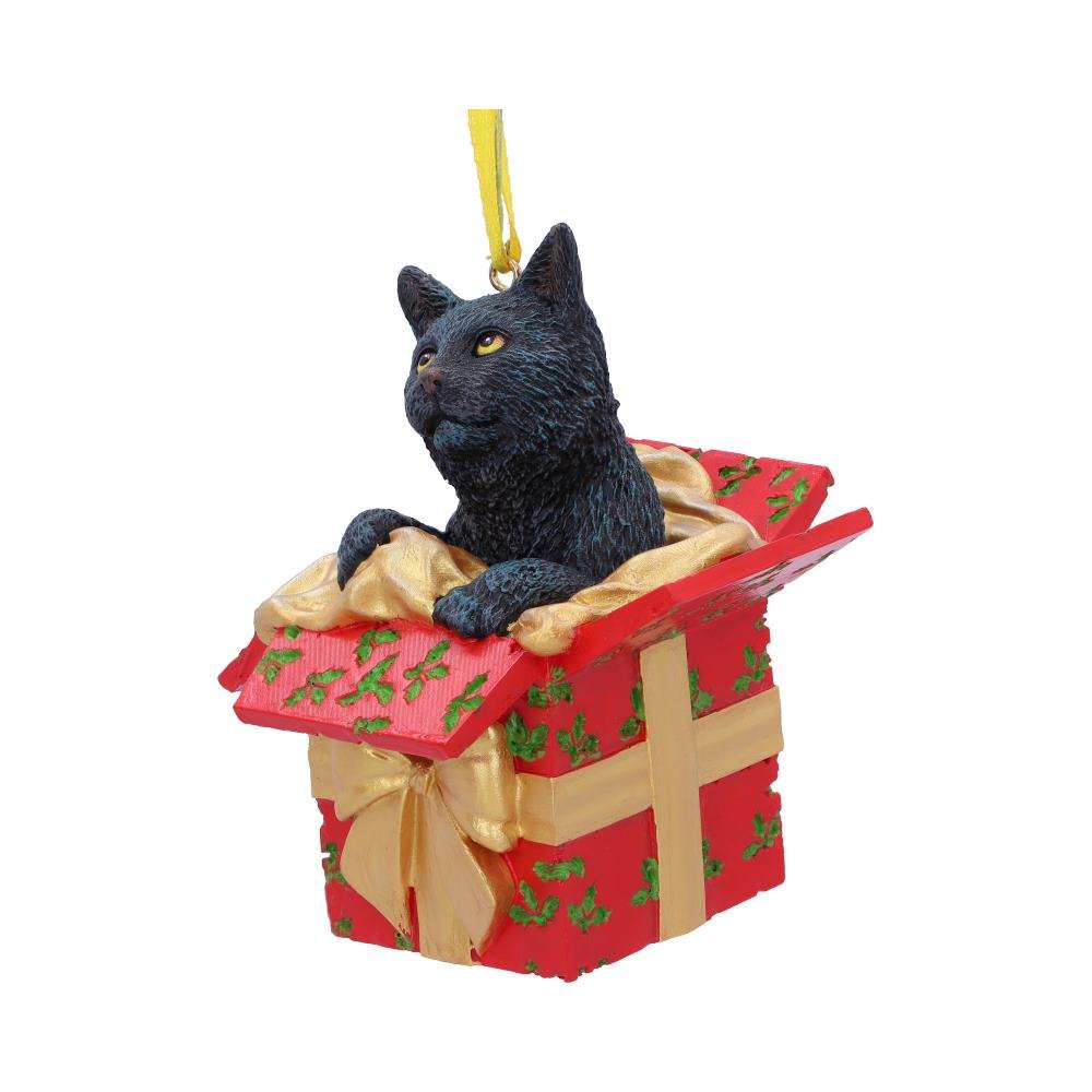 Present Cat Hanging Ornament nemesis now