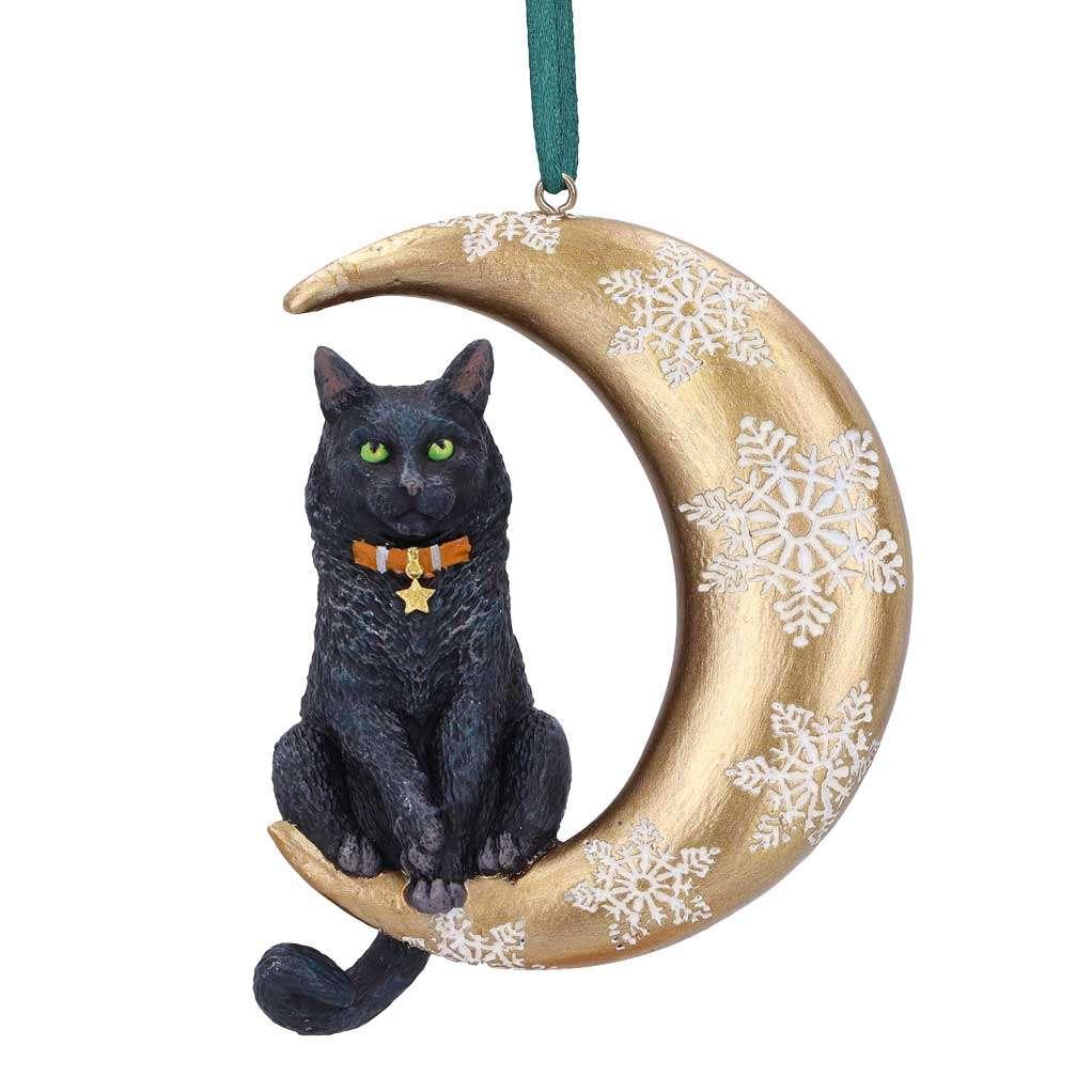 Katt Måne Hängande Ornament - Robotto