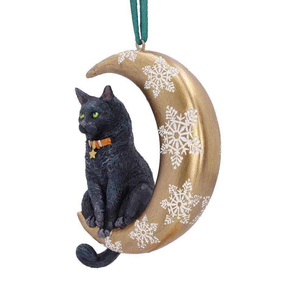 Katt Måne Hängande Ornament - Robotto