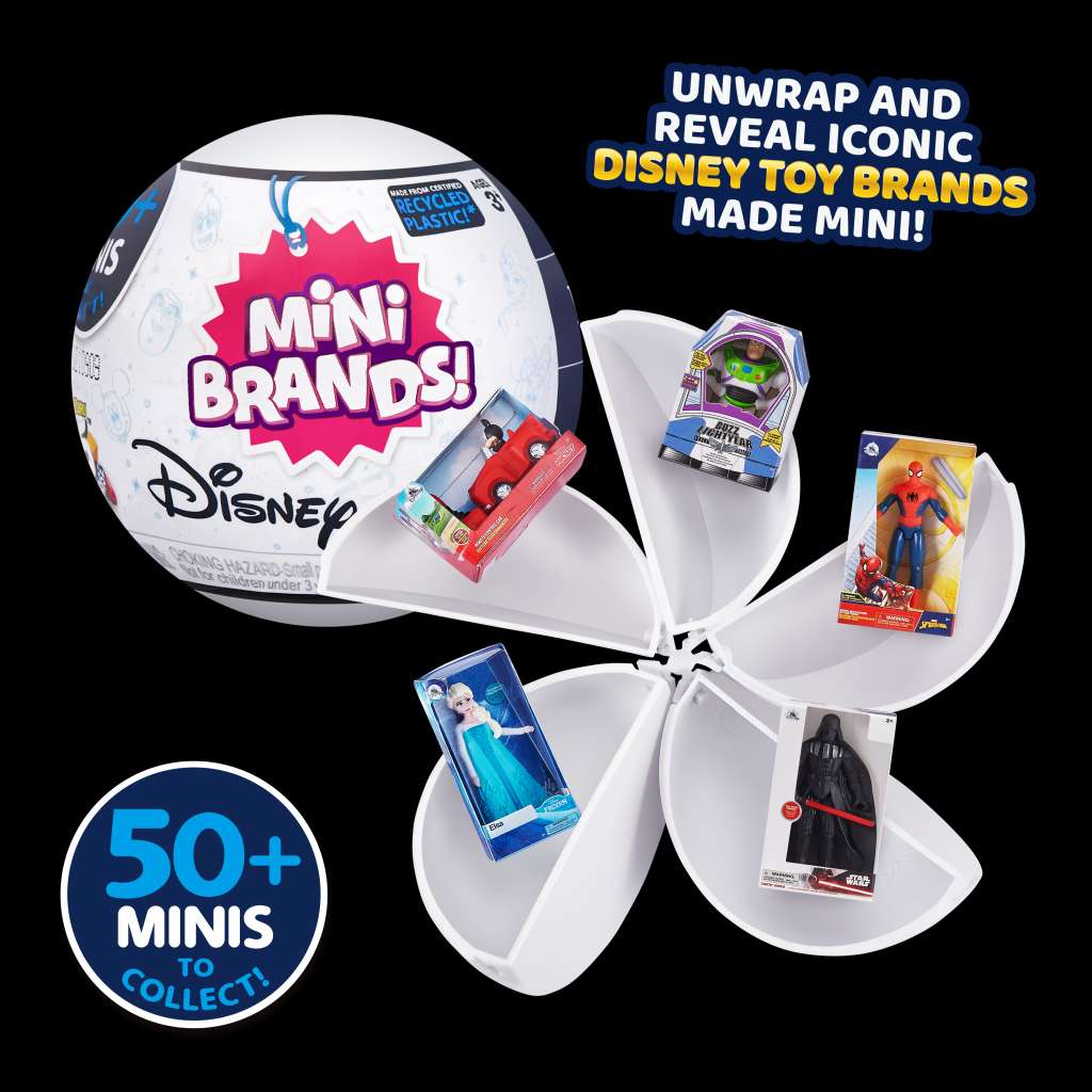 Disney Mini Brands 5 Surprise Display (24 Kapslar) zuru