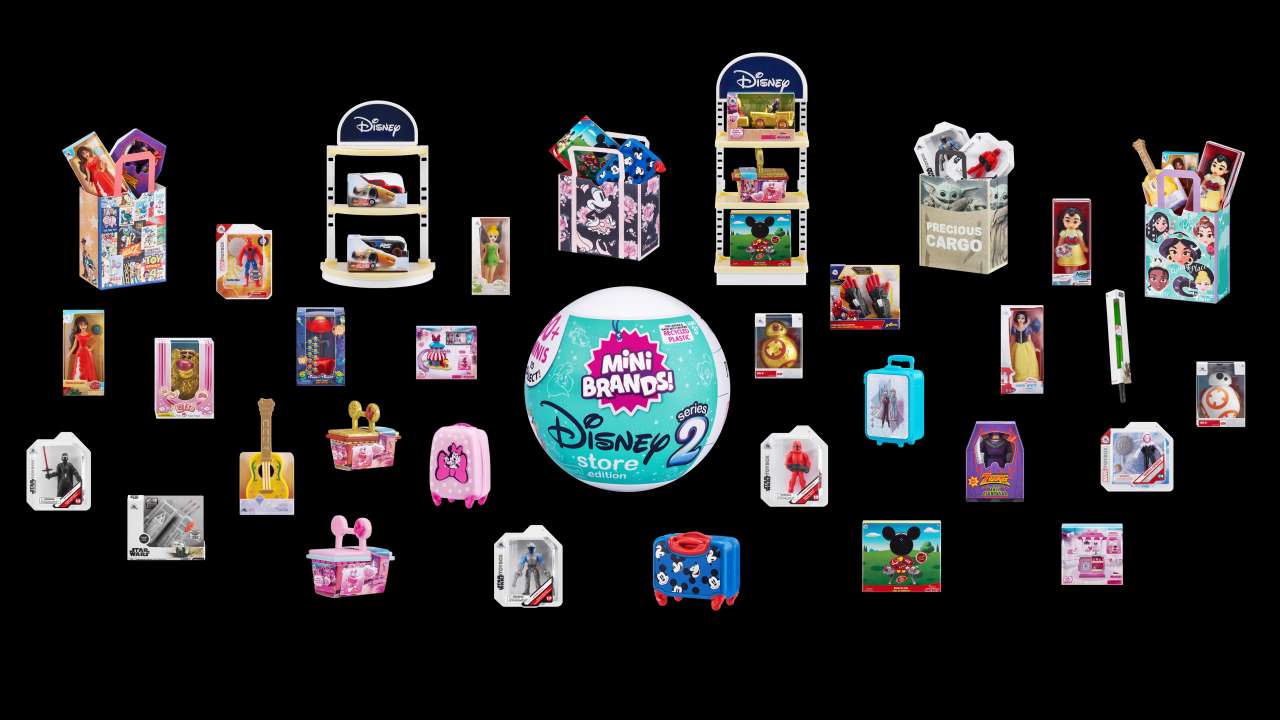 Disney Mini Brands Serie 2 - 5 Surprise Miniatyrer zuru