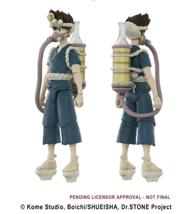 Dr. Stone Chrome Action Figure boss fight studio