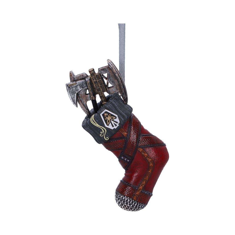 Lord of the Rings Gimli Julstrumpa Hängande Dekoration nemesis now