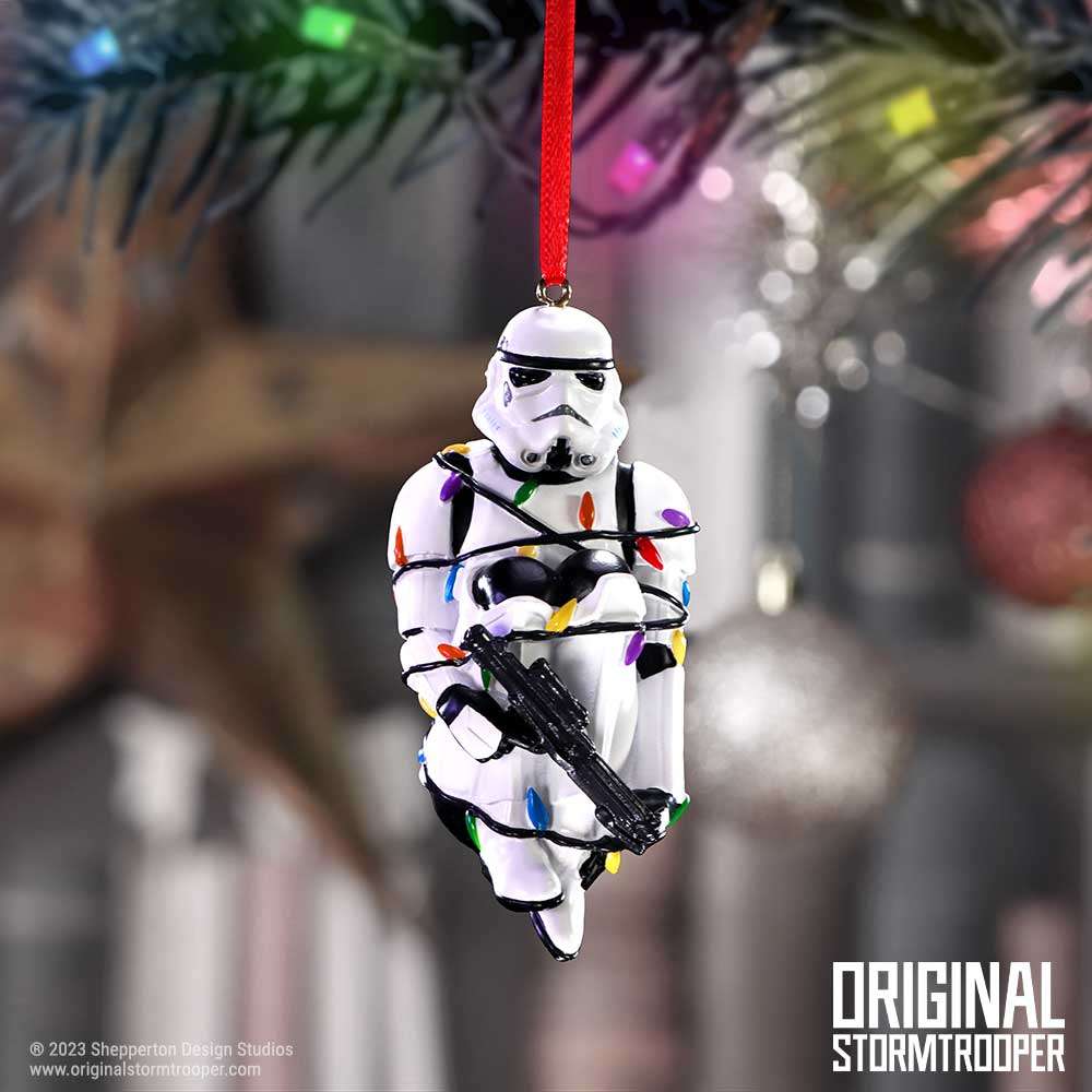 Stormtrooper Fairy Lights Dekorativ Hängande Ornament nemesis now