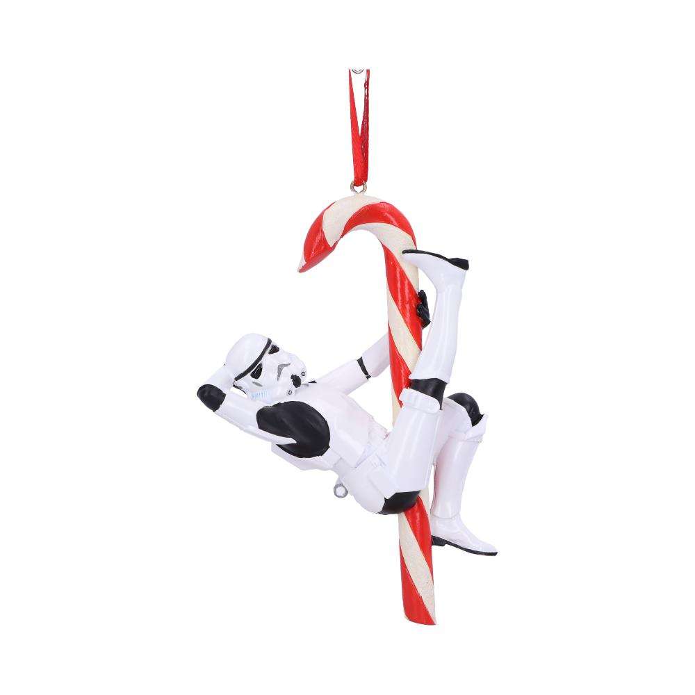 Stormtrooper Candy Cane Hängande Ornament nemesis now