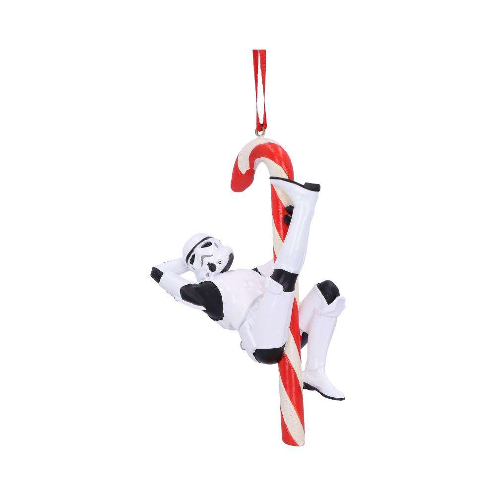 Stormtrooper Candy Cane Hängande Ornament nemesis now