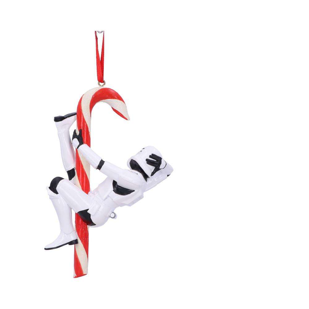 Stormtrooper Candy Cane Hängande Ornament nemesis now