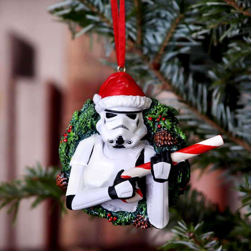 Stormtrooper Hängen Ornament Juldekoration nemesis now