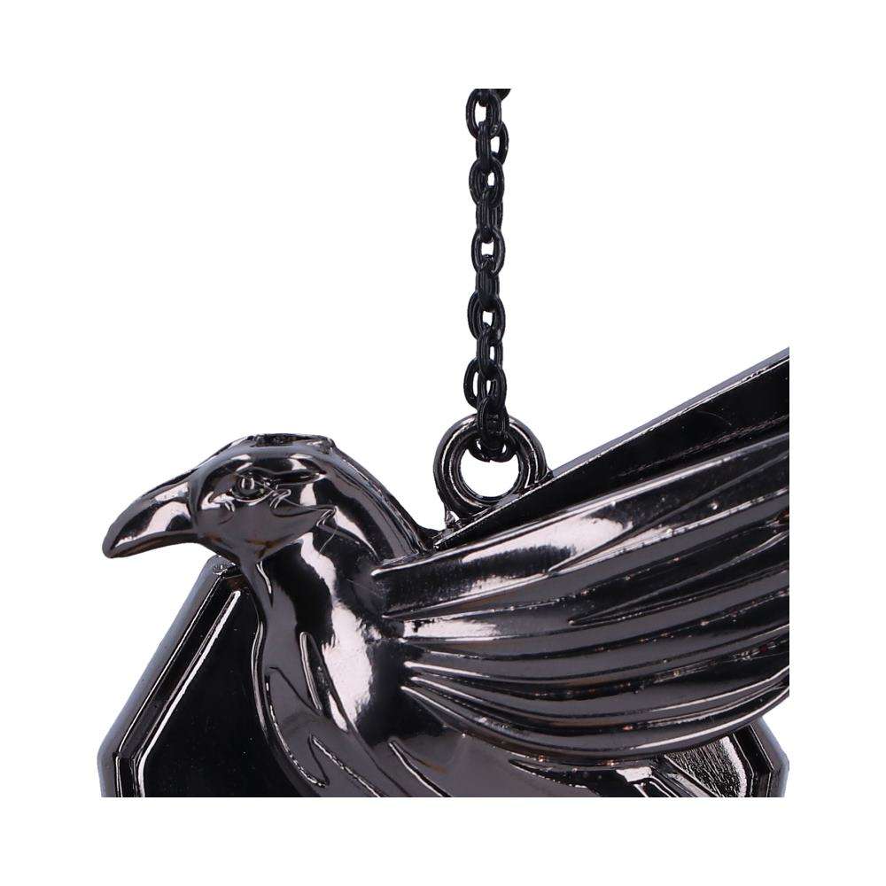 Harry Potter Ravenclaw Crest Silver Hanging Ornament nemesis now