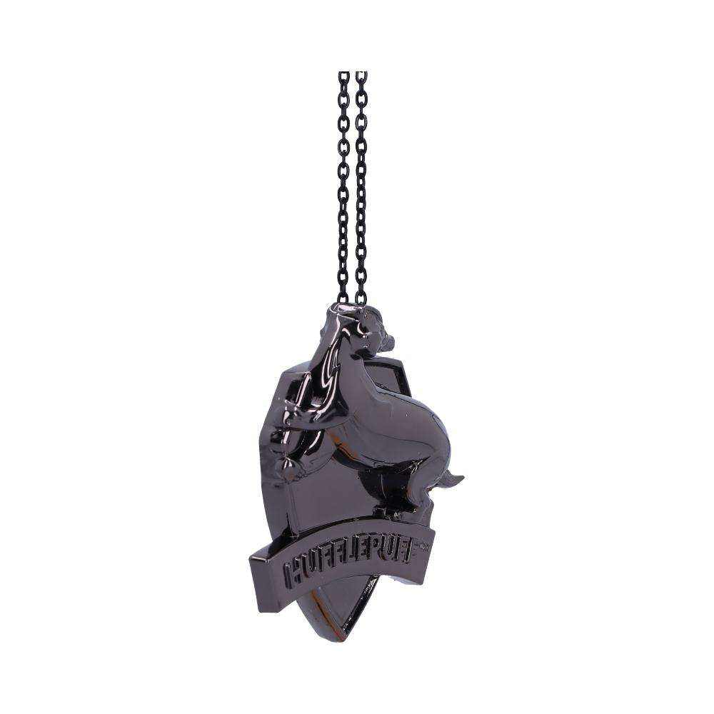 Harry Potter Hufflepuff Crest Silver Hängande Ornament nemesis now