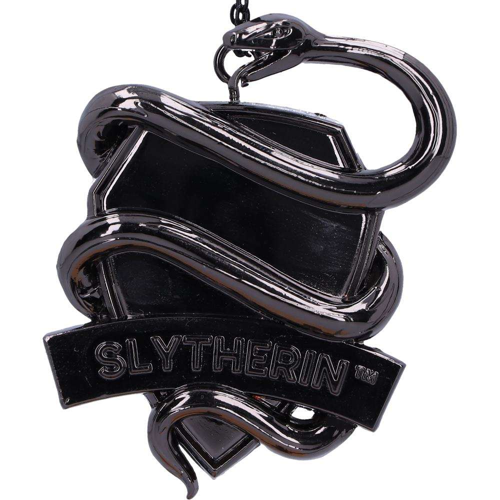 Harry Potter Slytherin Crest Silver Hängande Ornament nemesis now
