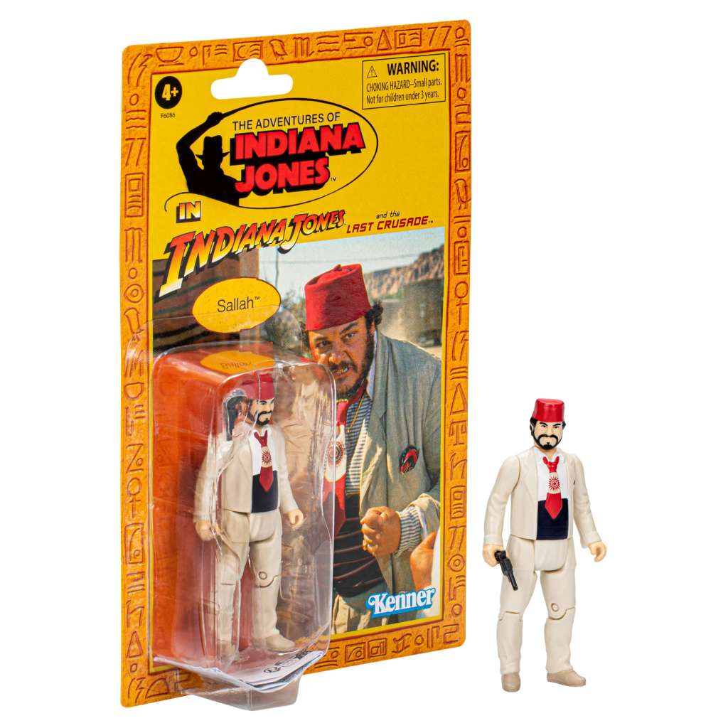 Indiana Jones Retro Sallah Action Figure hasbro