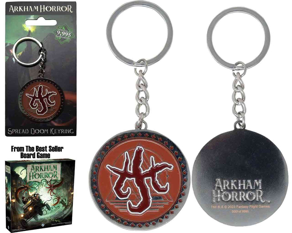 Arkham Horror - Limited Edition Doom Keyring fanattik