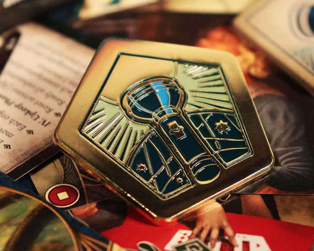 Arkham Horror - Limited Edition Lead Investigator Pin Badge fanattik