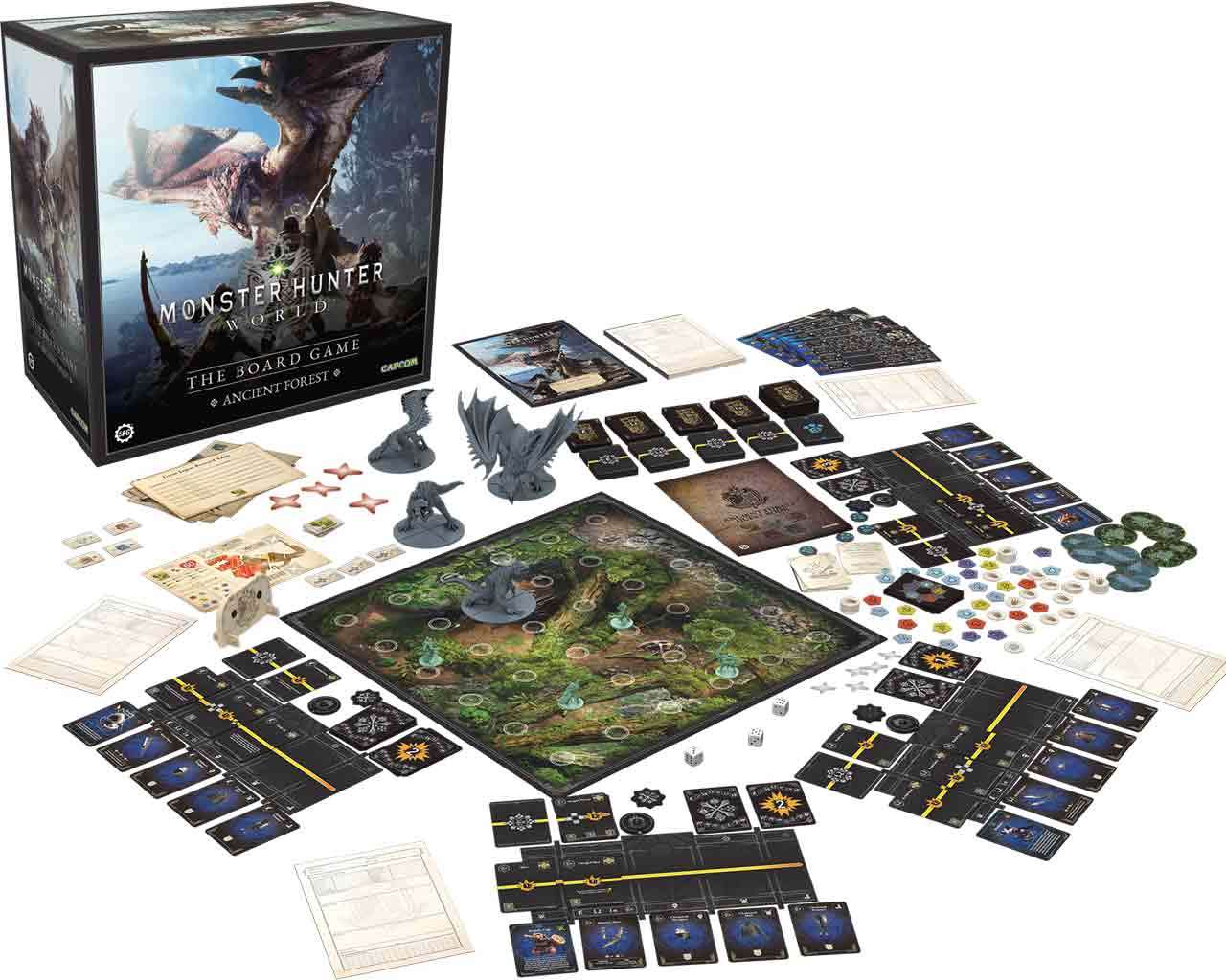 Monster Hunter World: The Board Game - Ancient Forest Core Game steamforged games
