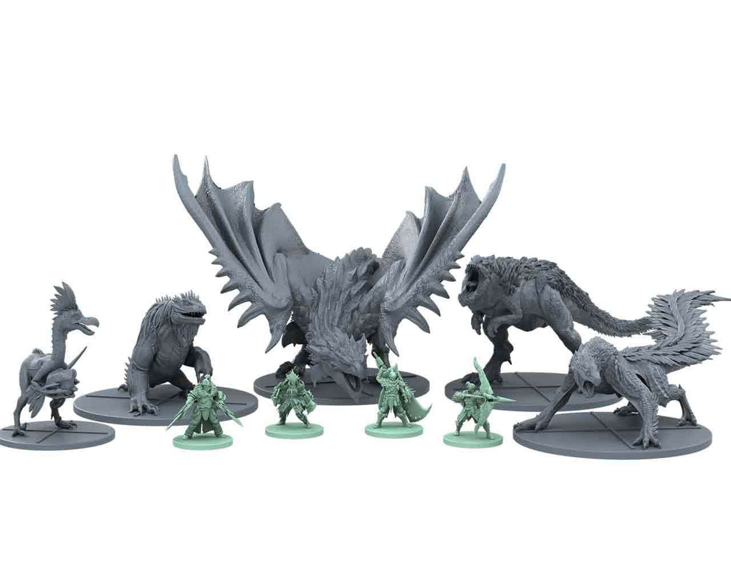 Monster Hunter World: The Board Game - Ancient Forest Core Game steamforged games