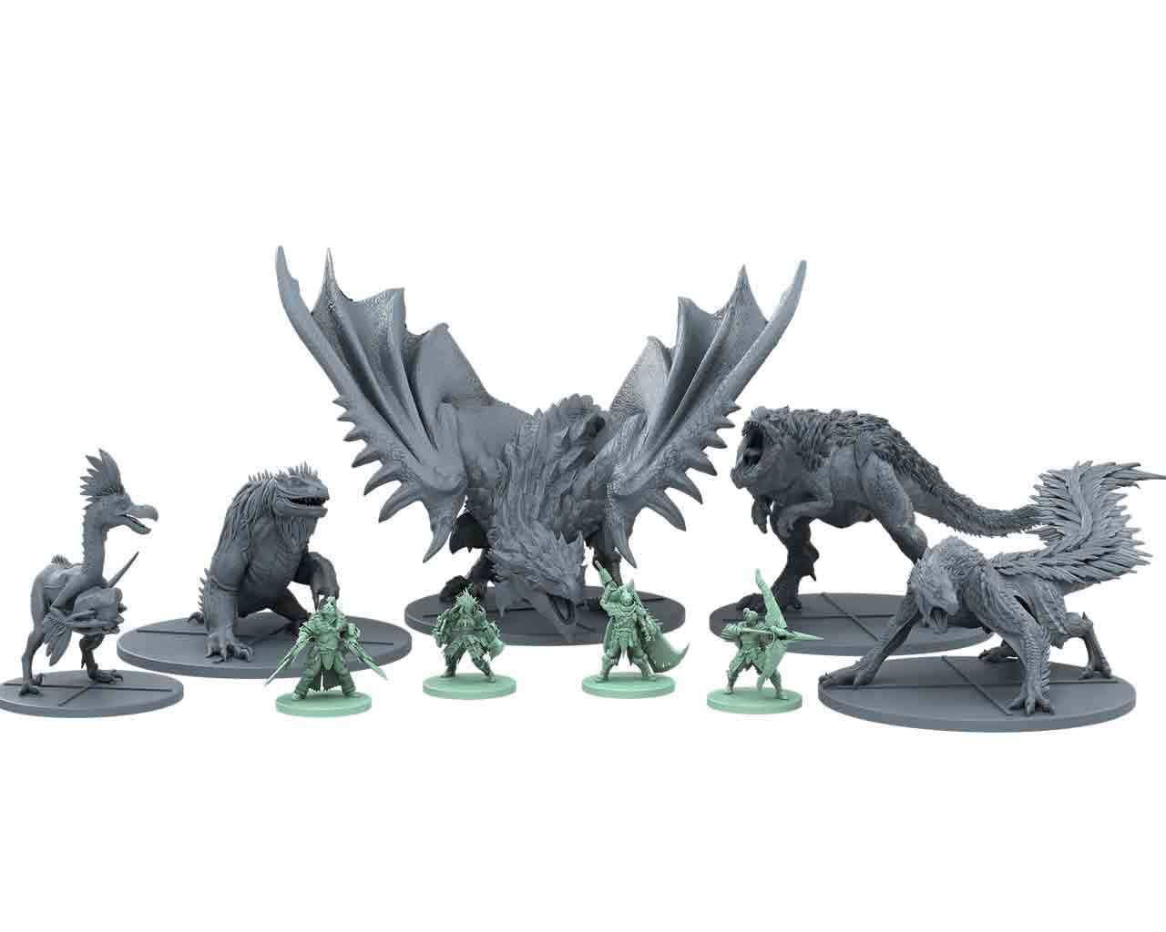 Monster Hunter World: The Board Game - Ancient Forest Core Game steamforged games