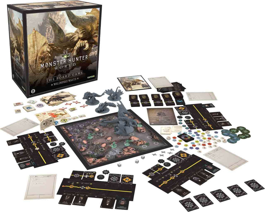 Monster Hunter World: The Board Game - Wildspire Waste Core Game steamforged games