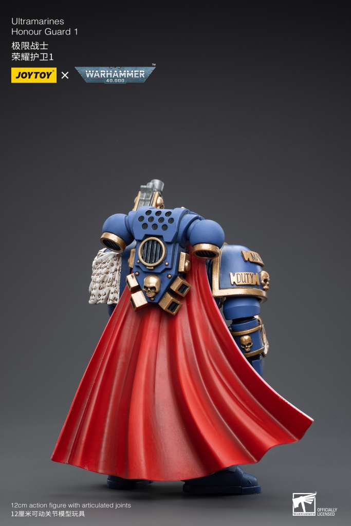 Wh40k Ultramarines Honour Guard 1/18 Skala Figurset joytoy