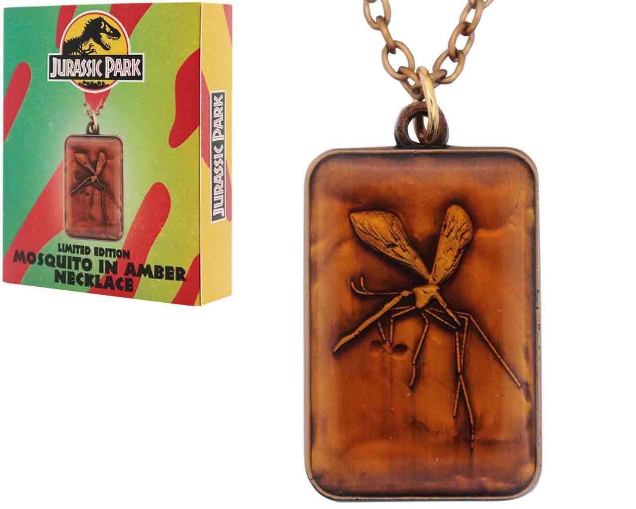 Jurassic Park - Limited Edition Unisex Amber Necklace - Robotto