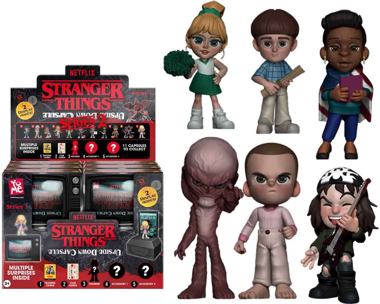Stranger Things - Upside Down Capsule Series 2 - Display (12 enheter) yume