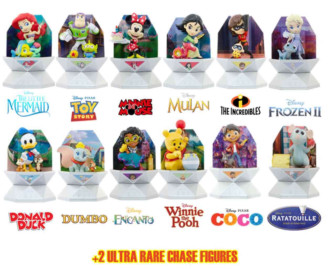 Disney 100-årsjubileum - Överraskningskapslar Serie 2 - Display (12 enheter) yume