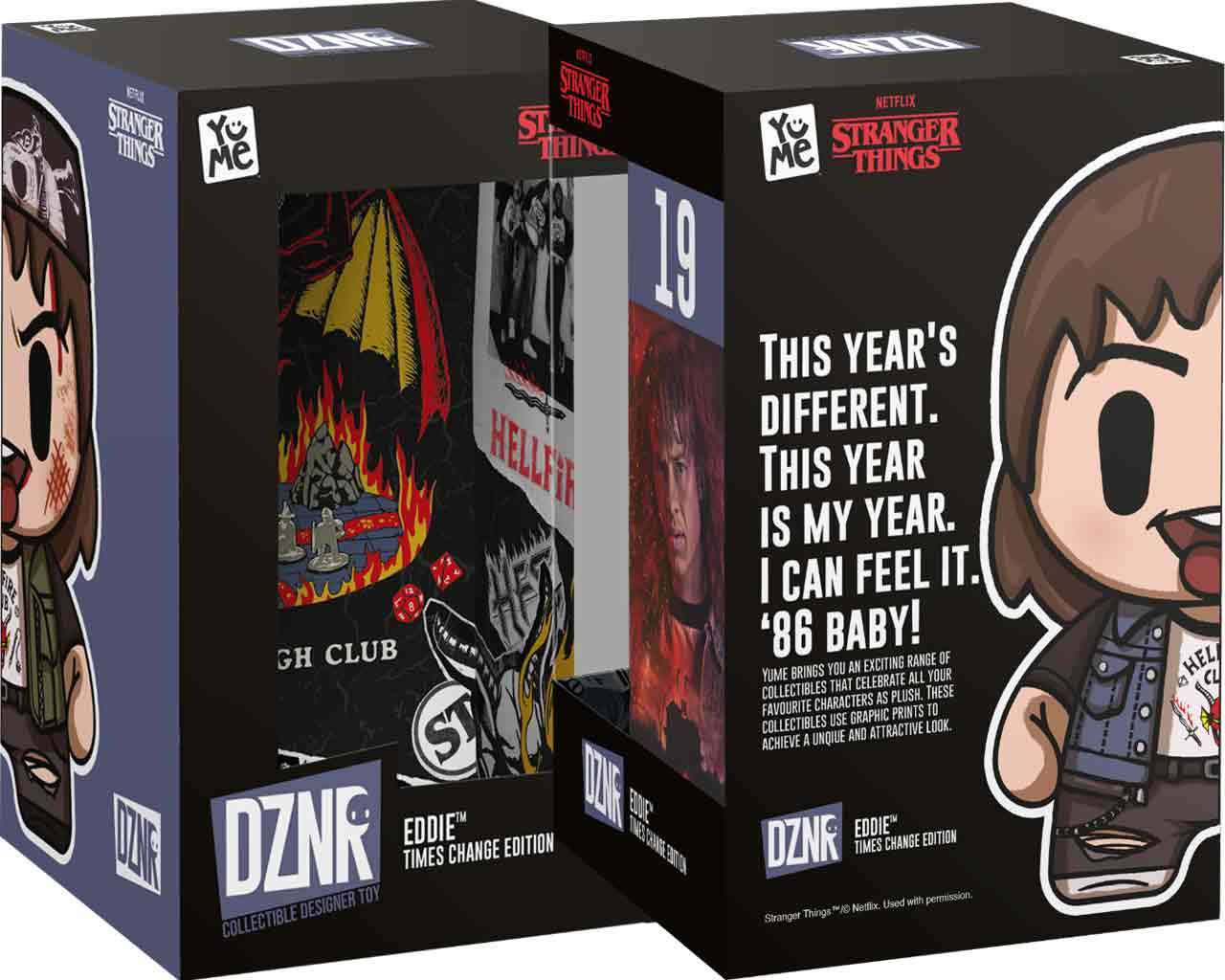 Dznr Series - Stranger Things - Eddie Times Change Edition - Plush i Låda yume