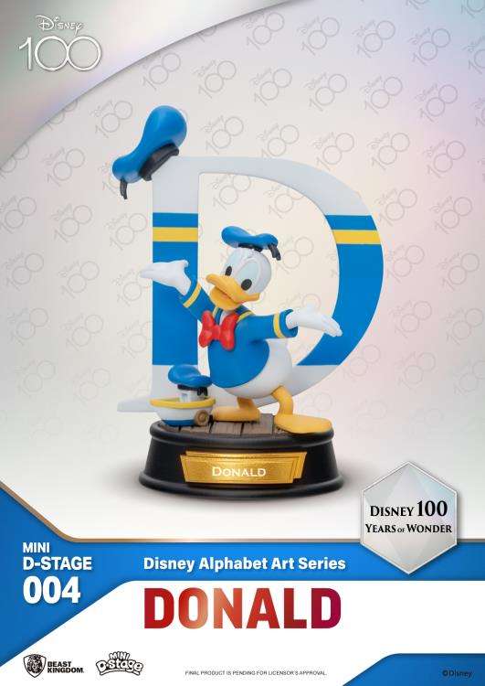 Mini D-Stage Disney 100år Disney Alfabet beast kingdom