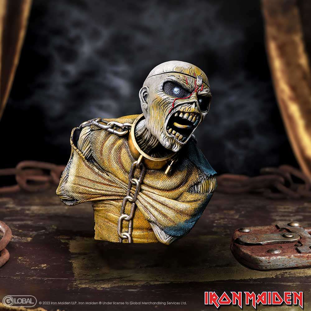 Iron Maiden Piece of Mind Bust Box nemesis now