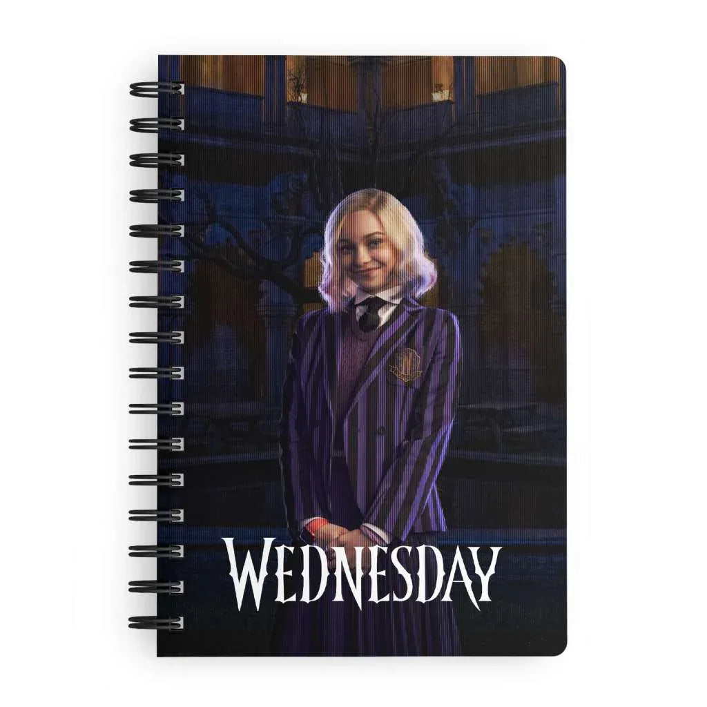 Wednesday Enid 3D Effekt Anteckningsblock - Robotto
